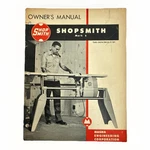 Shopsmith Mark V Owners Manual 1954 Magna Greenie Original. Fixed Price $14.95.