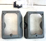Sears Craftsman 101.21400 6" Metal Lathe Cast Iron Bed Feet M6-105L. Fixed Price $50.00.