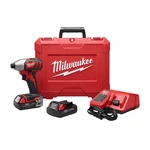2656-22CTMILWAUKEE Tool M18 1/4" Hex Impact Driver Cp Kit. Fixed Price $293.51.