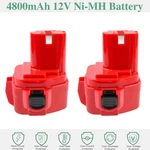 2X 12V 4800MAH Battery For Makita PA12 1233 1234 1235 1200 1220 1222 5093D 6213D. Fixed Price $39.90.
