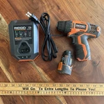 Ridgid Tools No R82005 Cordless 12V 3/8" Drill Battery Charger. Fixed Price $82.49.