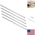 Versatile 5-PC High-speed Steel Lathe Tool Bits 4X4X200MM For Precision Cutting. Fixed Price $18.38.