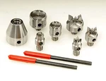 Lathe 7 Pc Multi Spur Drive Center Set + Wooden Case For 1-8 Spindles New. Fixed Price $99.95.