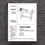Operator Manual Fits Sears Craftsman 12 Inch Wood Lathe 113.22816. Fixed Price $15.97.