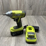 Ryobi One+ 18V Cordless Impact Driver P234G W/ Battery And Charger. Fixed Price $59.99.