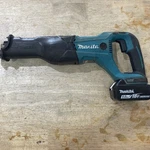 Makita 18V Lxt XRJ04 Cordless Reciprocating Saw Battery And Charger. Fixed Price $125.00.