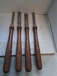 Group Of Craftsman Wood Turning Chisels. Fixed Price $18.00.