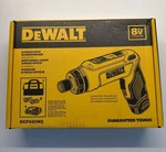 Last One! Dewalt DCF680N2 8V Max Gyroscopic Screwdriver Battery Kit. Fixed Price $521.00.