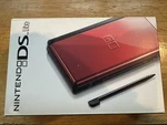 Nintendo Ds Lite Crimson Red/black Handheld New Open Box - Brain Age 2 Combo. Fixed Price $350.00.