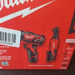 Milwaukee M12 12V Cordless Ratchet & Screwdriver Kit (2401-21R). Fixed Price $175.00.