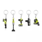 New Official Ryobi Mini Key Chain Set (5-PIECE) Saw, Vac, Drill, Battery, Sander. Fixed Price $30.40.