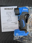 New Kobalt 24V Led 135 Rotating Head 300 Lumen Kwl 324B-03 Upg 224-03. Fixed Price $49.89.