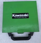 Kawasaki Drill Bits Set Green Metal Case Vintage Box. Fixed Price $64.99.