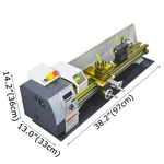 Preasion 110V Electronic Precision Metal Bench Lathe Brushless Motor RC-210E. Fixed Price $1913.60.