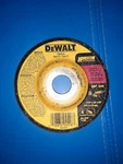 Dewalt DW4518 Type 27 Grinder Wheel "free Shipping". Fixed Price $8.00.