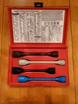 Mac Tools American Torque Master Kit Sae Metric Usa Red Case WTK1550. Fixed Price $90.00.