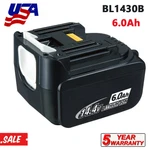 Ah Battery For Makita BL1430B BL1440 BL1450 BL1460 194066-1 14.4 Volt With Led. Fixed Price $15.89.
