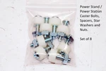 Shopsmith Power Stand, Station/planer Retractable Caster Hardware New - Set Of 8. Fixed Price $16.95.