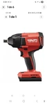 Hilti KIT(1) Siw 6AT-A22 1/2" Impact Wrench 22-55 21.6V, Battery. Fixed Price $250.00.