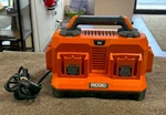 **nice** Ridgid R86096 18V 6-PORT Sequential Charger Batteries Charging Dock. Fixed Price $75.00.