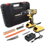 20V Drill Speed Electric Cordless Screwdriver With Bits Set & Battery. Fixed Price $27.99.
