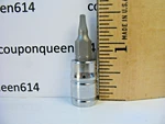 Kobalt 87749-0622, 1/4" Drive S1 Square Bit Socket Brand New. Fixed Price $8.99.