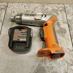 Ridgid R81030 9.6VOLT 1/4 Hex Chuck. Rotating Head Screwdriver - W/ Battery. Fixed Price $35.95.