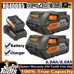 18V For Ridgid 8.0AH Lithium Battery R840087 R840085 Rigid Power Tool Charger. Fixed Price $49.99.