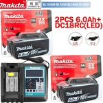 Makita 18V 6.0AH Battery Original Lithium Ion Rechargeable 6000MAH. Fixed Price $277.83.