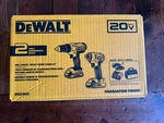 Dewalt 20V Max Cordless Drill And Impact Driver Power Tool Combo Kit DCK240C2. Fixed Price $140.00.