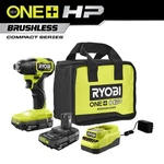 Ryobi One+ Hp 18V Brushless Cordless Compact 1/4 In. Hex Impact Driver Kit. Fixed Price $77.95.
