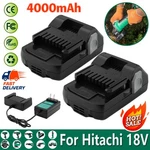 For Hitachi 330557 BSL1830 BSL1815 Dv 18DSFL 4.0AH 18V Battery/li-ion Charger. Fixed Price $84.45.