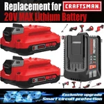 For Craftsman 20VOLT Max Lithium-ion Battery CMCB204 CMCB202 CMCB201 / Charger. Fixed Price $160.00.