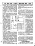 Delta Rockwell No. 930 11 Inch Cast Iron Bed Lathe Instructions. Fixed Price $20.24.
