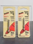 Vtg Disston Screwdriver Bit #2 #3 Phillips No. 4591,5313 1/4"(6MM) Hex Shank Nos. Fixed Price $16.96.