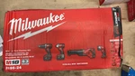 Milwaukee 2696-24 M18 Cordless Lithium-ion 4-TOOL Combo Kit. Fixed Price $399.00.