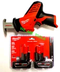 New Milwaukee 2420-20 M12 Hackzall Reciprocating Sawzall, 2) 3.0 Ah Battery. Fixed Price $149.97.