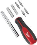 Milwaukee 11 In Mulit Bit Screwdriver 48-22-2760 New Fast Ship 1383694. Fixed Price $13.95.