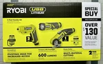 Ryobi Usb Lithium 3-TOOL Cordless Combo Kit W/ Battery & Charging Cable FVK101K1. Fixed Price $129.99.
