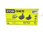 Ryobi 18V Lithium Ion Starter Kit 2.0 Ah + 4.0 Battery And Charger. Fixed Price $69.99.