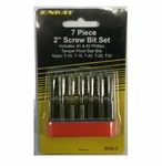 Enkay 3042-C 7 Pc 2" Phillips & Tamper Proof Star Screw Bit Set. Fixed Price $11.99.