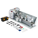 Creworks 9X24" Mini Metal Lathe 1100W Brushless Motor 3000RPM Benchtop 3-JAW. Fixed Price $1149.99.
