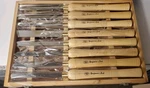 Lathe Benjamin Best Piece Set Chisel Woodworking M2 Hhs LCHSS8 Psi. Fixed Price $112.00.