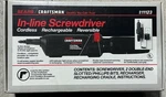 Vintage Craftsman Cordless Rechargeable In-line Screwdriver 911123 New. Fixed Price $19.95.