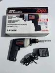 Vintage Usa Skil 2125-02 3/8" Chuck Cordless Drill W/ Charger Tested Read Desc. Fixed Price $29.99.