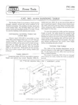 Delta Rockwell 46-810 Lathe Sanding Table Accessory Instructions. Fixed Price $20.24.