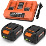 Pack 6500MAH Replacement For Worx 20V Battery And Charger Kit WA3525. Fixed Price $145.99.