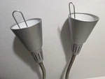 Ikea Kvart Wall Led Spotlight White Reading Lights Plug - Set Of 2. Fixed Price $17.99.