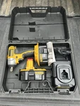 Dewalt DC820 18-V Xrp 1/2" Cordless Impact Wrench Kit Case Charger & Batteries. Fixed Price $220.00.