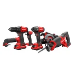 Craftsman V20 Cordless 6-TOOL Combo Kit, 2X 2.0 Ah Batteries Charger CMCK601D2. Fixed Price $284.99.